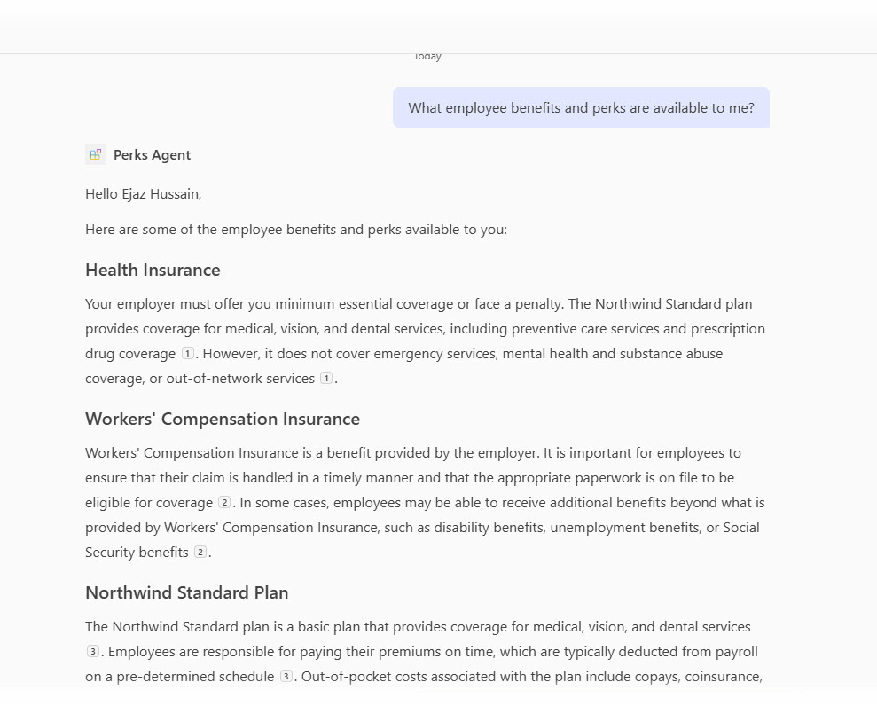 Perks Agent Screenshot