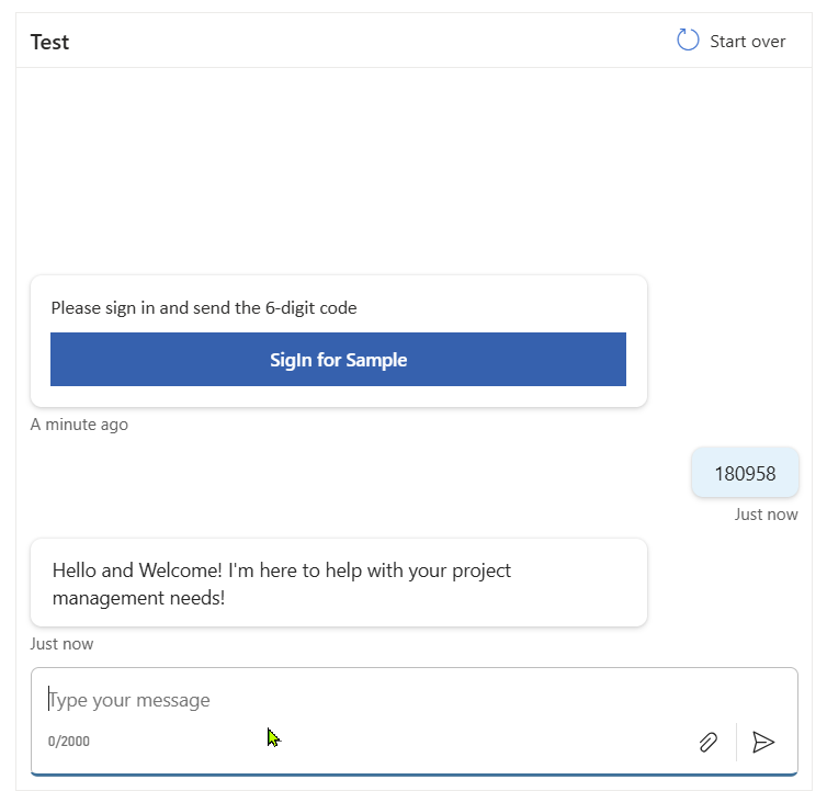 Authentication - Sign In